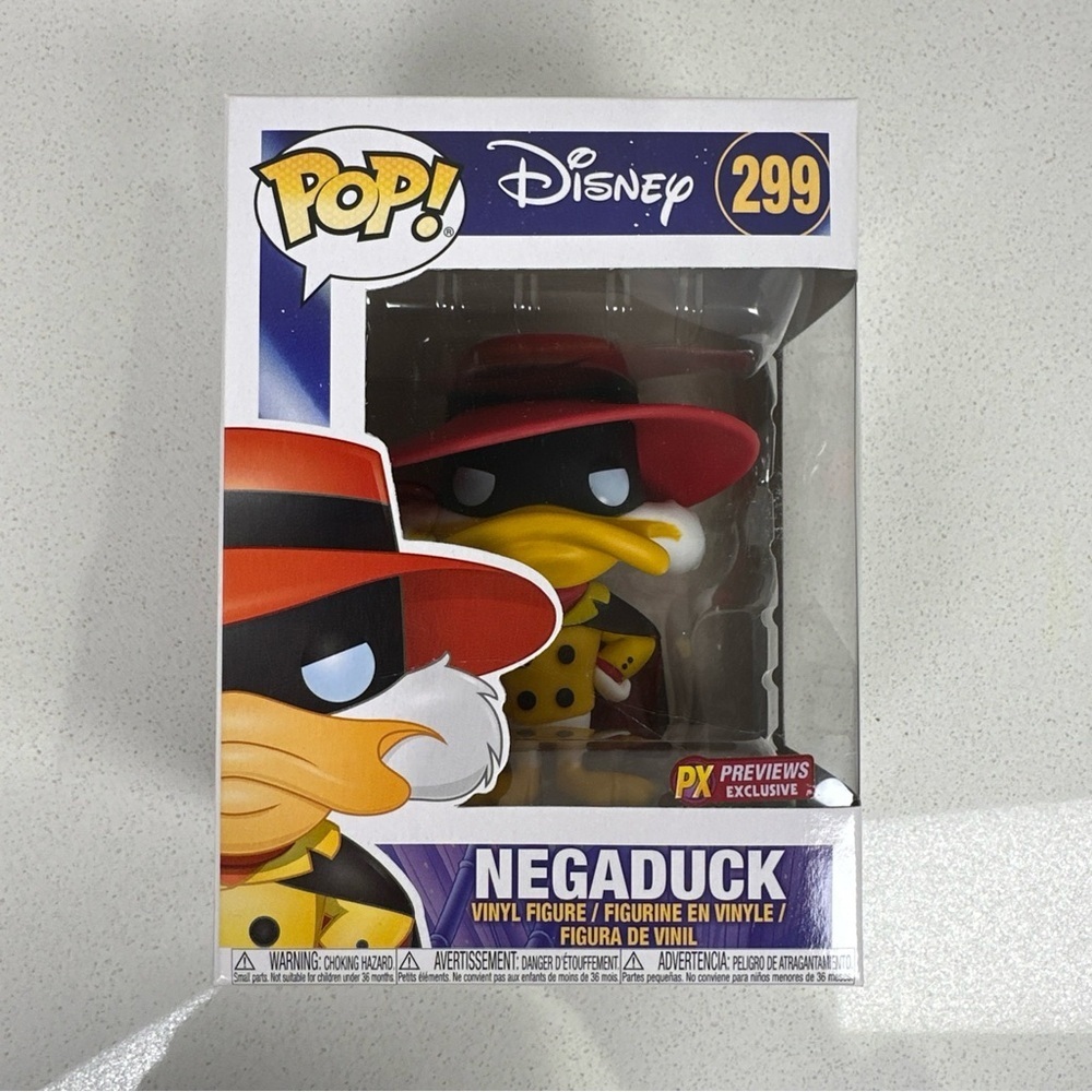 Funko Pop! Disney Negaduck #299 PX Exclusive Vinyl Figure Black Red